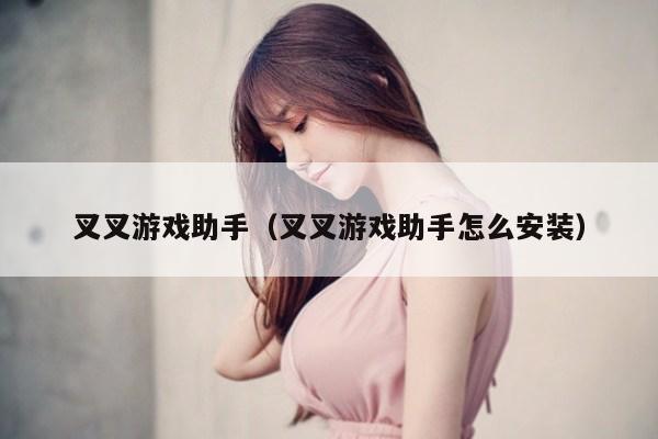 叉叉游戏助手（叉叉游戏助手怎么安装）